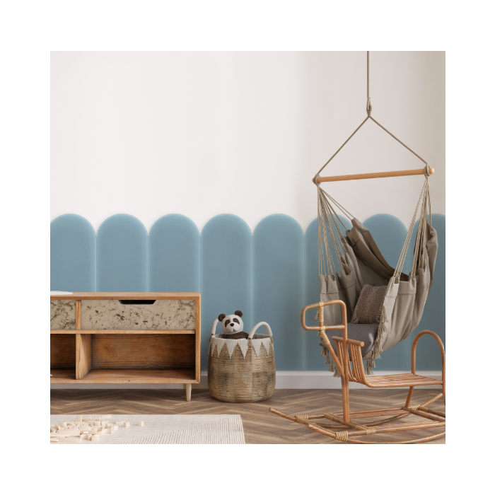 Polsterpaneel Magic Velvet Blau 20 cm